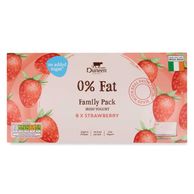 0% Fat Strawberry Irish Yogurt 8x125g Duneen